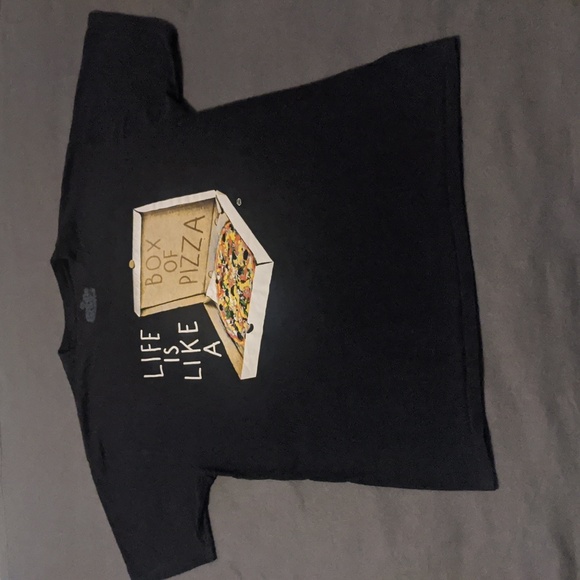 Life Is Like A Box of Pizza graphic tee - Picture 3 of 6